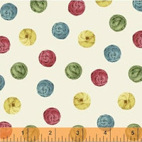 Knit n' Purl-Yarn Dots Vanilla