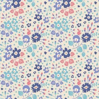 Plum Garden-Flower Confetti -Blue
