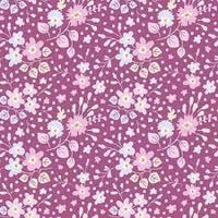 Plum Garden-Flower Confetti -Plum