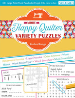 More Happy Quilter Variety Puz zles