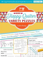 More Happy Quilter Variety Puz zles