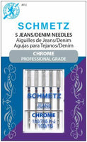 Schmetz Chrome Denim 100/16 -5pk