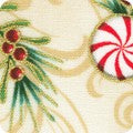 Peppermint Twist - Vanilla 22947-85 - Holiday Flourish