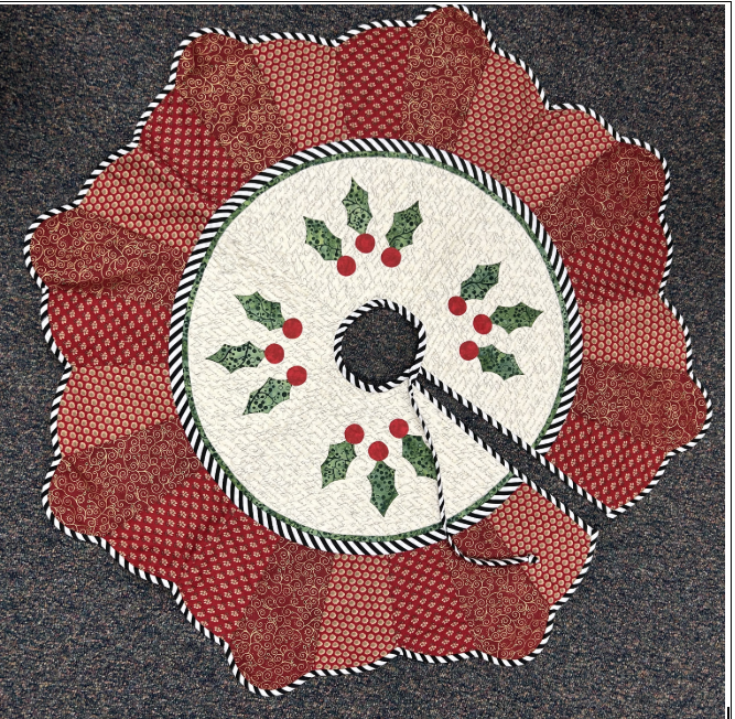 Scalloped Tree Skirt w/Judy Lilly - November 7 and 8, 2025 10:00AM - 4:00PM MURRELLS INLET-