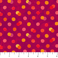 Hugs&Kisses Flannel Red Multi