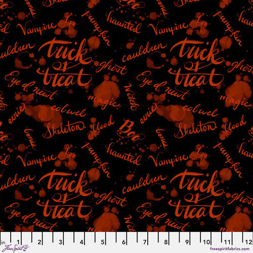 Costumes & Cobwebs Ink Blot Black