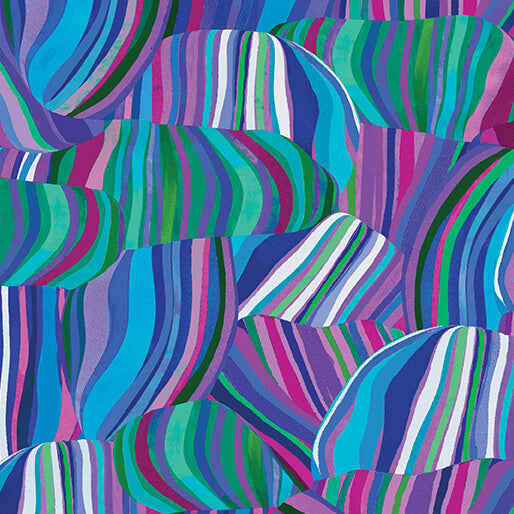 Modern Mushrooms Spyro Stripes Blue/Multi
