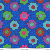 August 2025 - Floral Connections - Blue - Kaffe Fassett