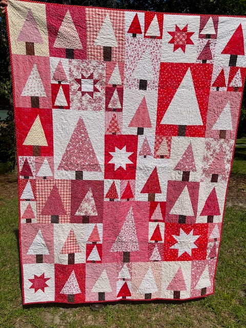 Pine Hollow Patchwork Forest Christmas Tree Quilt w/Cristy - September 20 and October 4 10:00-4:00 WILMINGTON