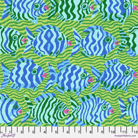 August 2025 - Minnows - Lime - Kaffe Fassett