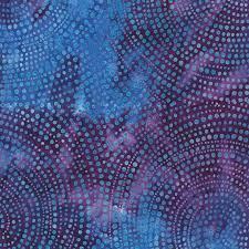 108" Galaxy Batik Dots