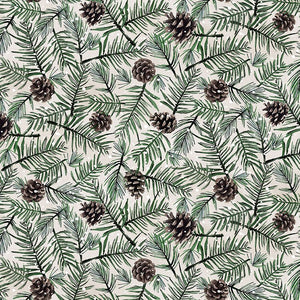 Winter Wonderland Pinecone