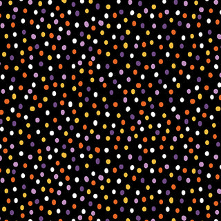 Ghostly Soiree - Dot Mania - Black - Nicole Decamp