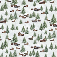 Winter Wonderland Winter Cabin Scenic