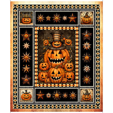 Jeepers Creepes Pumpkin Panel