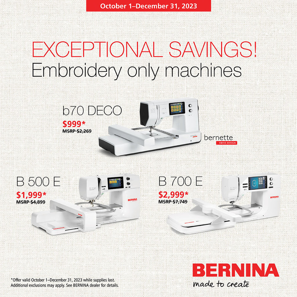 BERNINA World of Sewing BERNINA World of Sewing  Shopping