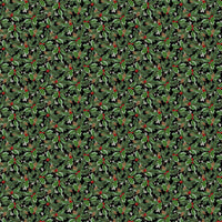 Highland Heart - Large Holly - Black Multi