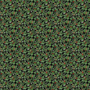 Highland Heart - Large Holly - Black Multi