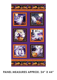 Ghostly Soiree - Ghostly Panel - Purple - Nicole Decamp