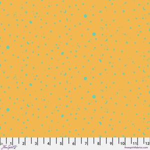 Tula Pink True Colors Space Sprinkles - Papaya