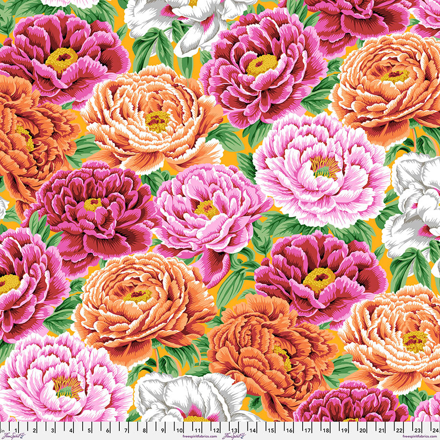 August 2025 - Tibetan Peony - Warm - Kaffe Fassett