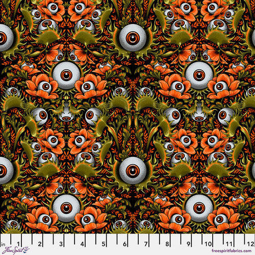 Costumes & Cobwebs Venus Eye Trap Orange
