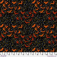 Costumes & Cobwebs Ditsy Bats Black