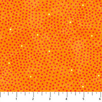 Hugs&Kisses Flannel Orange