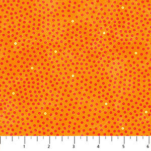 Hugs&Kisses Flannel Orange