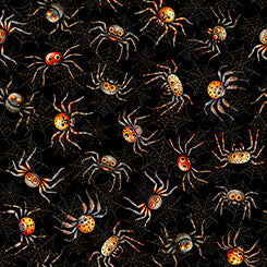 Jeepers Creepers Spiders Black