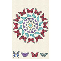Circle of Butterflies Panel Cream