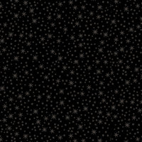 Quilting Illusions - Stars Black