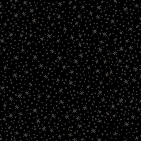 Quilting Illusions - Stars Black