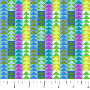 Piecework Flying Geese Meadow by Anna Maria Textiles