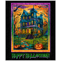 Happy Haunting Haunted Mansion Panel Multi