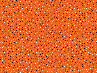 Ghostly Soiree - Dot Mania - Orange - Nicole Decamp