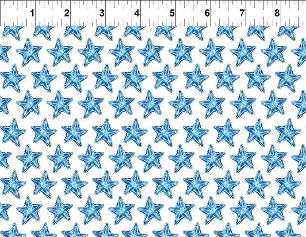 Wonders of the Ocean - Starfish - Blue - Jason Yenter