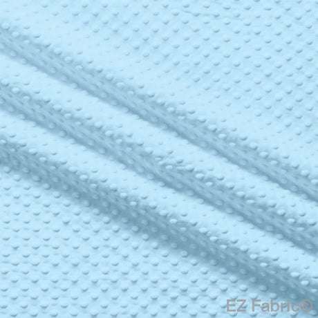 Minky Dots Sky Blue