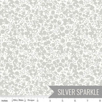 Festive Collection - Wiltshire Shadow - Silver - Liberty Fabrics