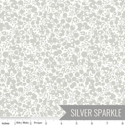 Festive Collection - Wiltshire Shadow - Silver - Liberty Fabrics