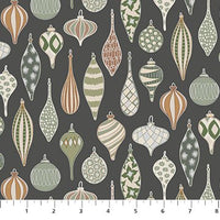 Snowfall - Ornaments - Gray - FIGO