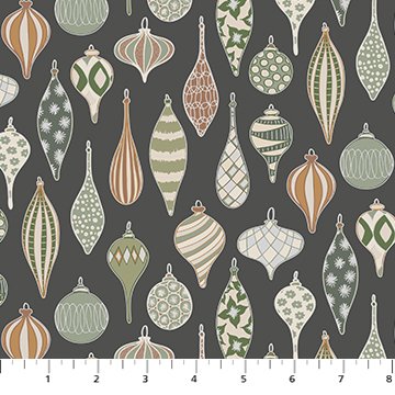 Snowfall - Ornaments - Gray - FIGO