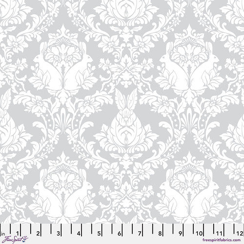 Tula Pink True Colors Ghost Bunny - Whisper