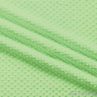 Minky Dots Lime