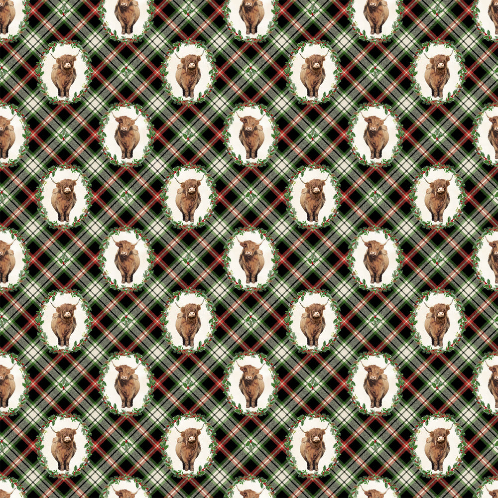 Highland Heart - Wreaths - Black Multi