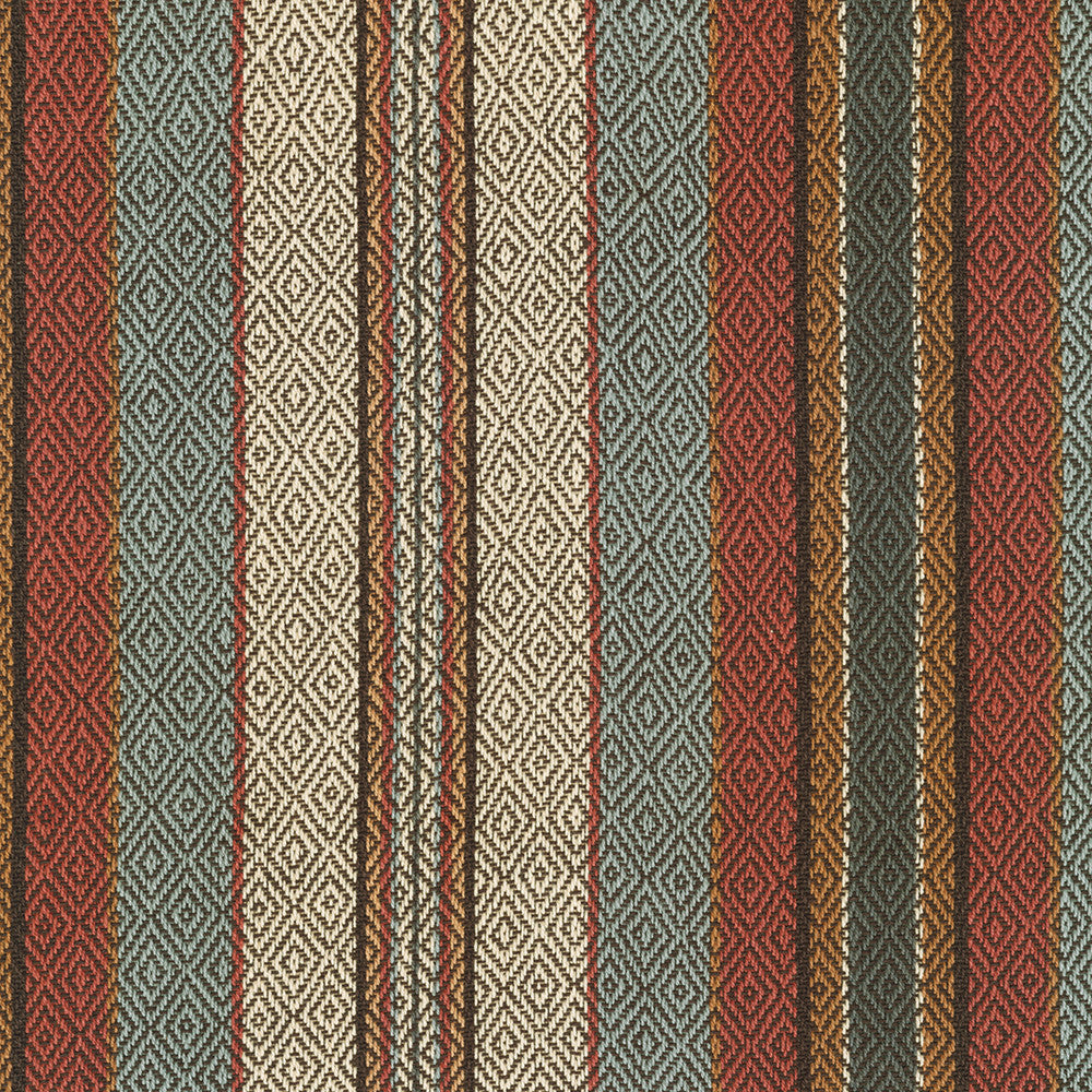 Baja Blanket Stripe - Russet