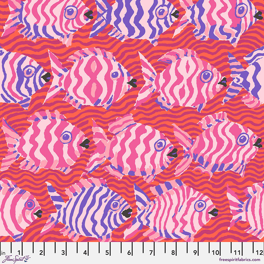 August 2025 - Minnows - Red - Kaffe Fassett