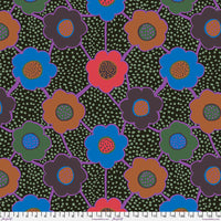 August 2025 - Floral Connections - Dark - Kaffe Fassett