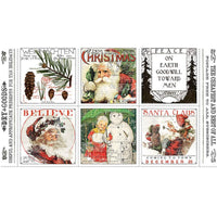 Classic Christmas - Christmas Patch Panel