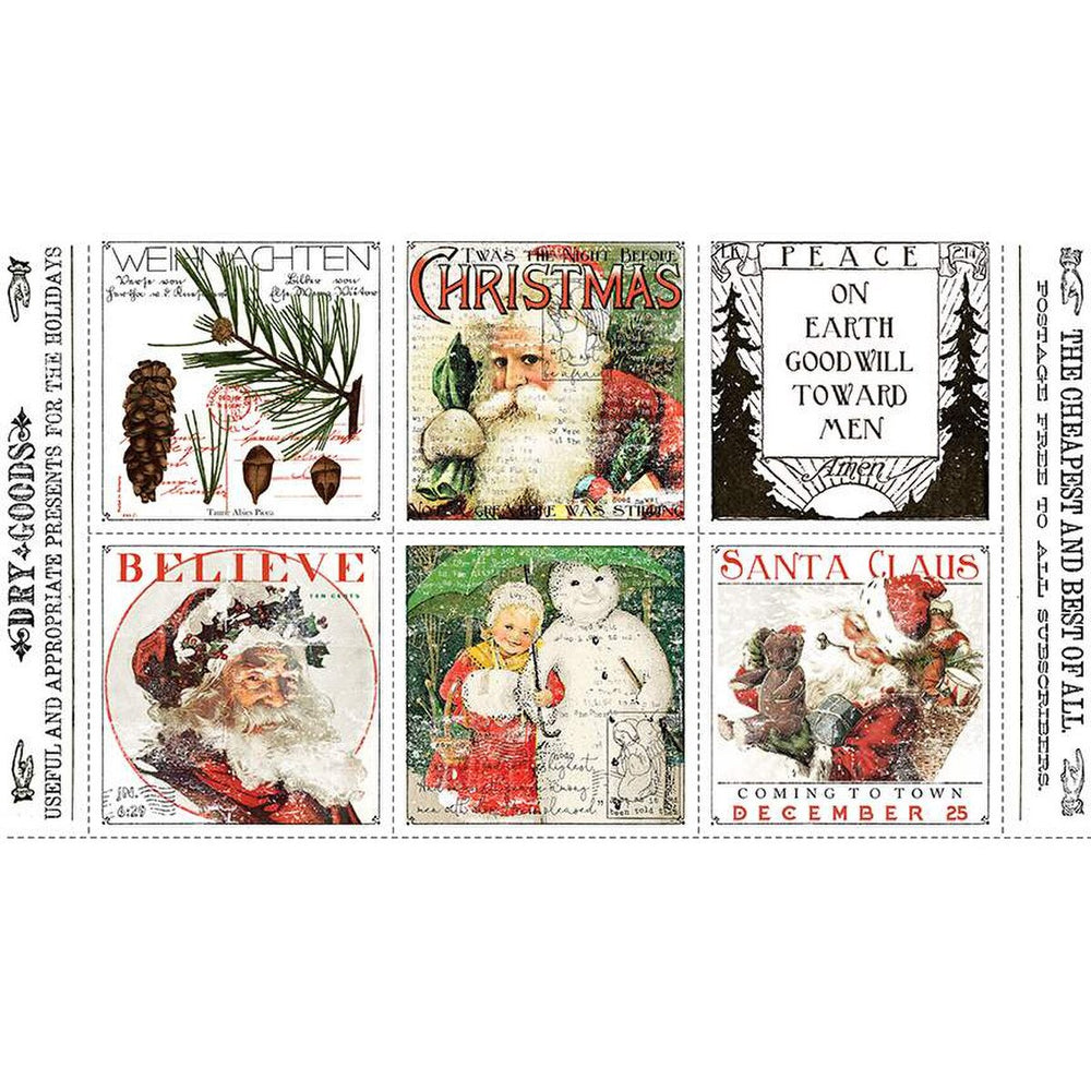 Classic Christmas - Christmas Patch Panel